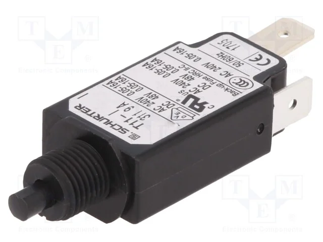 Disjuntor Contra Sobreintensidades, Unom: 240vac, 48vdc, 9a, Spst