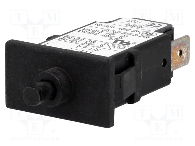 Disjuntor Contra Sobreintensidades, Unom: 240vac, 48vdc, 6a, Spst