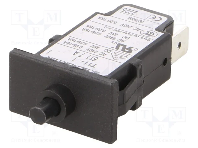 Disjuntor Contra Sobreintensidades, Unom: 240vac, 48vdc, 7a, Spst