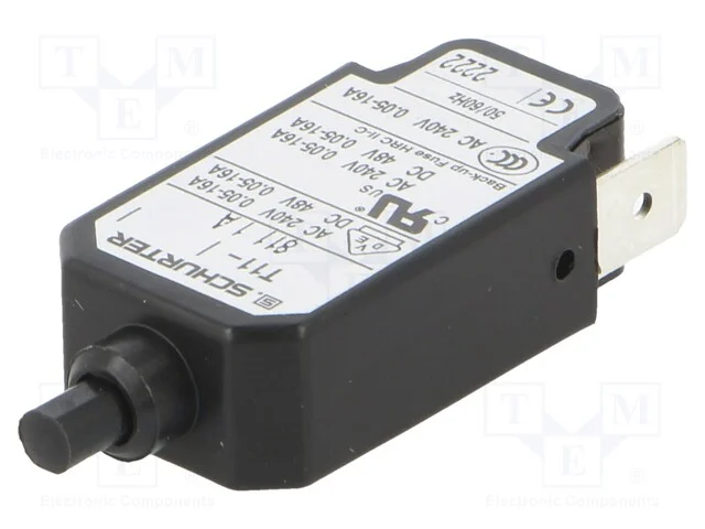 Disjuntor Contra Sobreintensidades, Unom: 240vac, 48vdc, 1a, Spst