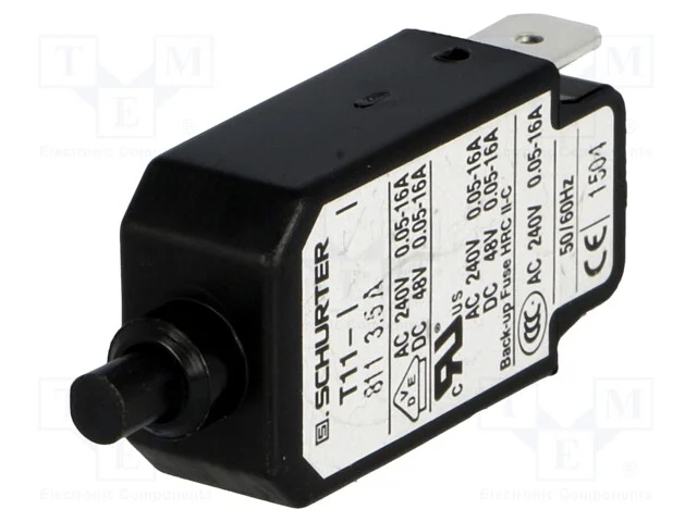 Disjuntor Contra Sobreintensidades, Unom: 240vac, 48vdc, 3,5a