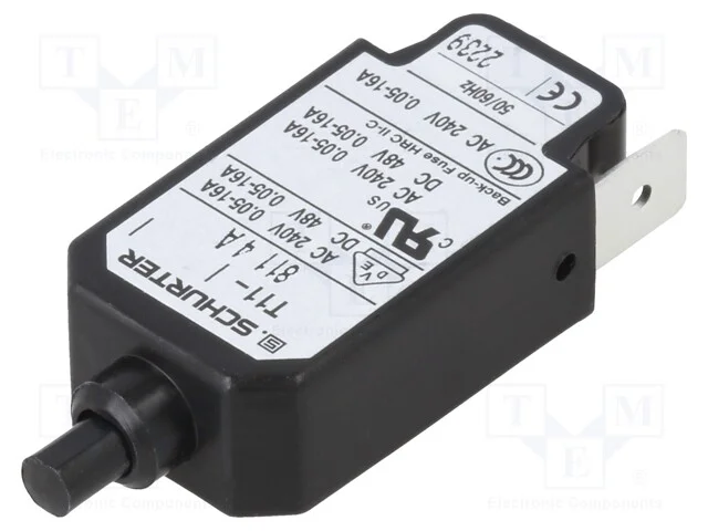 Disjuntor Contra Sobreintensidades, Unom: 240vac, 48vdc, 4a, Spst