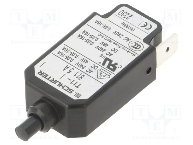 Disjuntor Contra Sobreintensidades, Unom: 240vac, 48vdc, 5a, Spst