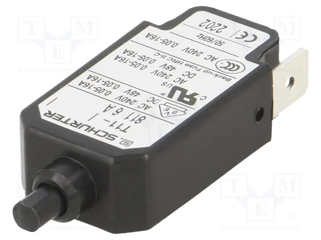 Disjuntor Contra Sobreintensidades, Unom: 240vac, 48vdc, 6a, Spst