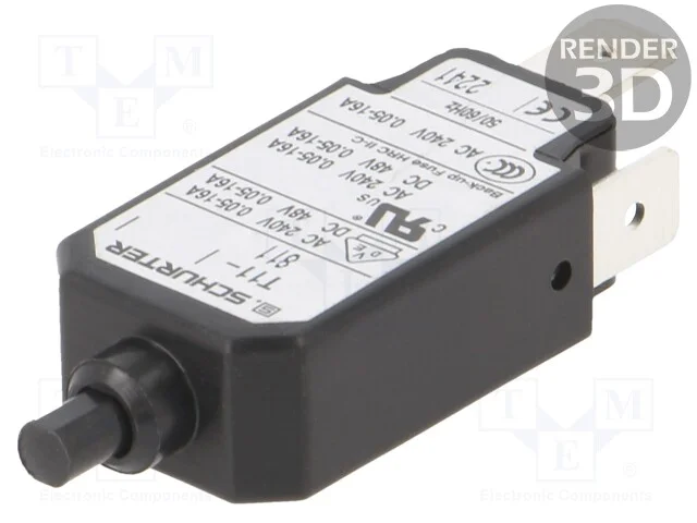 Disjuntor Contra Sobreintensidades, Unom: 240vac, 48vdc, 9a, Spst