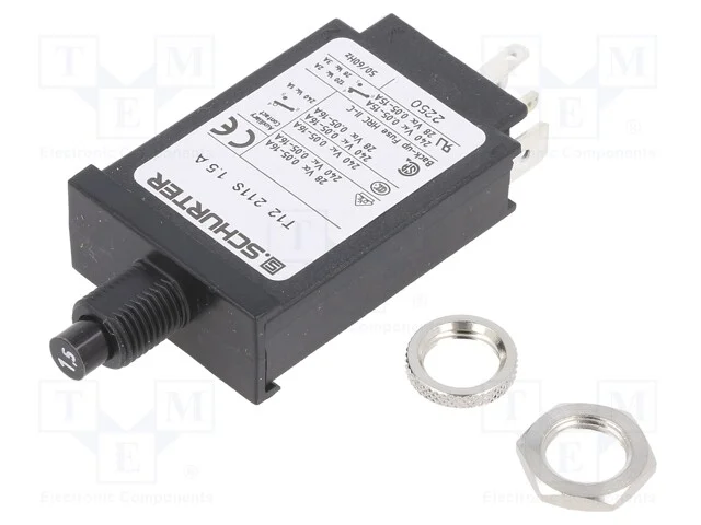 Disjuntor contra sobreintensidades, 1,5A, MCB