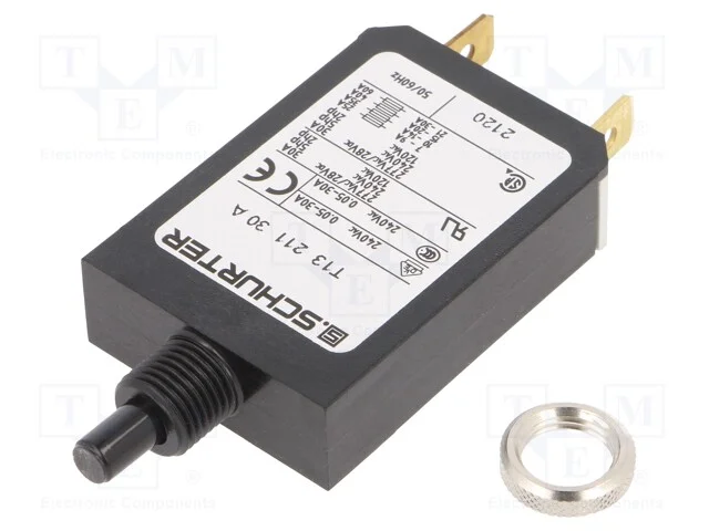 Disjuntor Contra Sobreintensidades, Unom: 240vac, 28vdc, 30a
