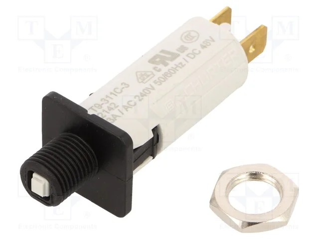 Disjuntor Contra Sobreintensidades, 240vac, 48vdc, 4a, Spst, Mcb