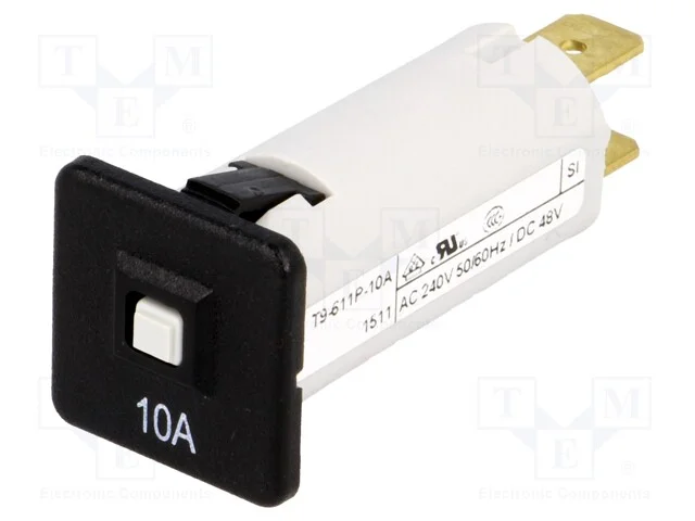 Disjuntor Contra Sobreintensidades, 240vac, 48vdc, 10a, Spst