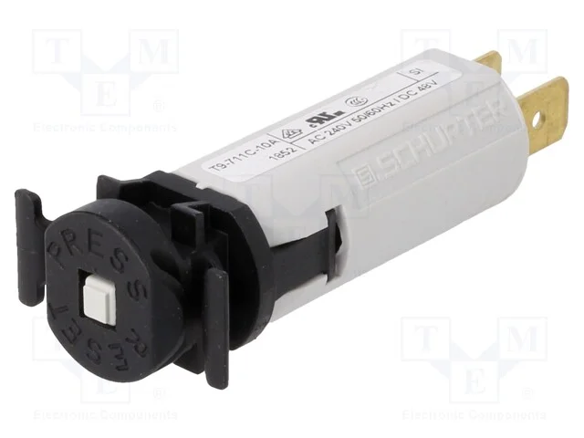 Disjuntor Contra Sobreintensidades, Unom: 240vac, 48vdc, 10a