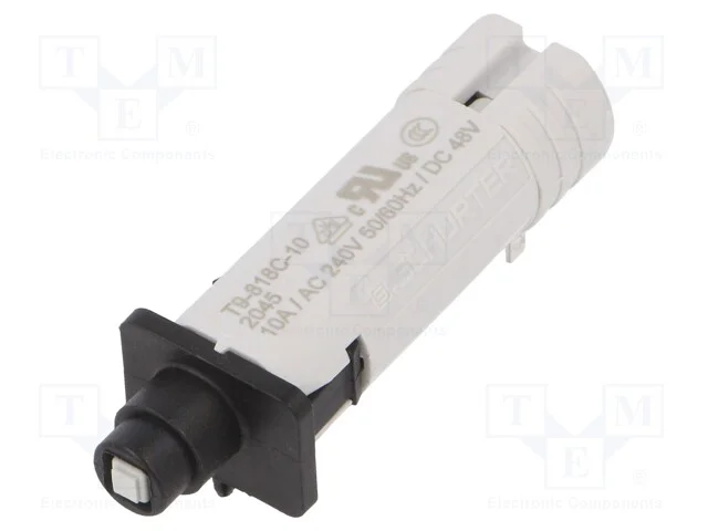 Disjuntor Contra Sobreintensidades, Unom: 240vac, 48vdc, 10a