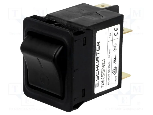 Disjuntor Contra Sobreintensidades, Unom: 240vac, 60vdc, 16a