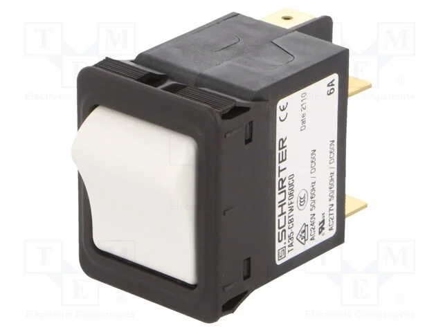 Disjuntor Contra Sobreintensidades, Unom: 240vac, 60vdc, 6a, Dpst