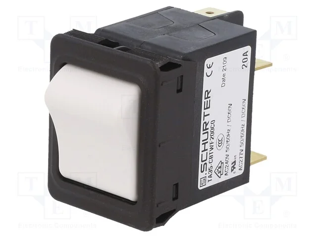 Disjuntor Contra Sobreintensidades, Unom: 240vac, 60vdc, 20a