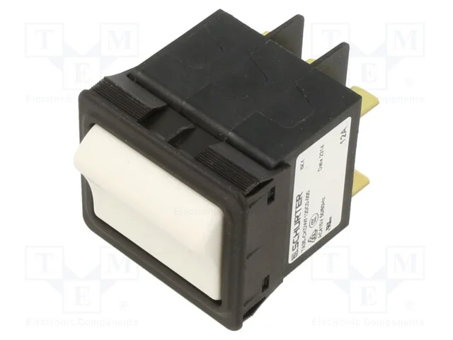 Disjuntor Contra Sobreintensidades, Unom: 240vac, 12a, Snap-In