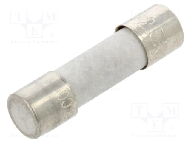 Fusível: Baixa Tensão, Retardado, 2,5a, 250vac, Cerâmico, 5x20mm