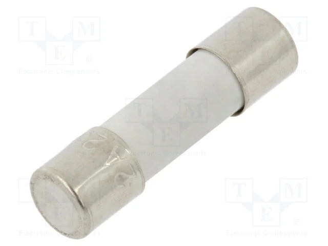 Fusível: Baixa Tensão, Retardado, 2a, 250vac, Cerâmico, 5x20mm