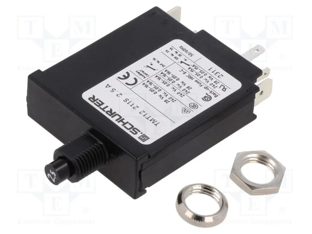 Disjuntor Contra Sobreintensidades, Unom: 240vac, 28vdc, 2,5a
