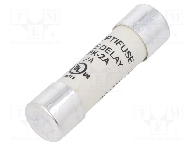 Fusível: Baixa Tensão, Retardado, 2a, 500vac, 10,3x38mm