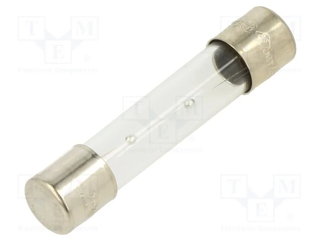 Fusível: Baixa Tensão, Retardado, 2,5a, 250vac, de Vidro, 6,3x32mm
