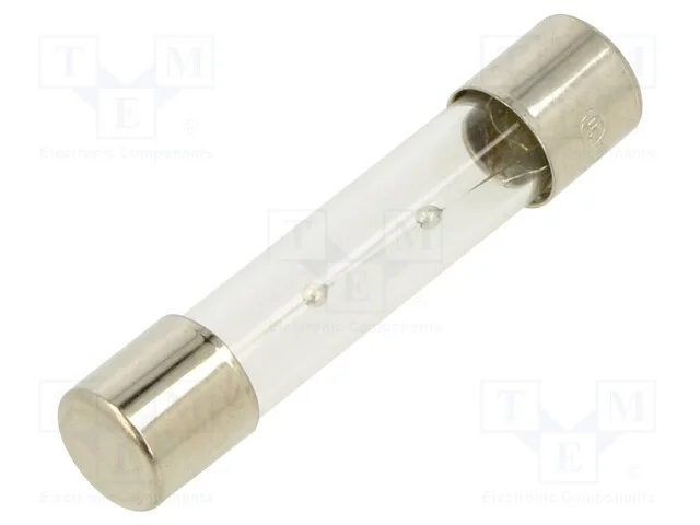 Fusível: Baixa Tensão, Retardado, 4a, 250vac, de Vidro, 6,3x32mm