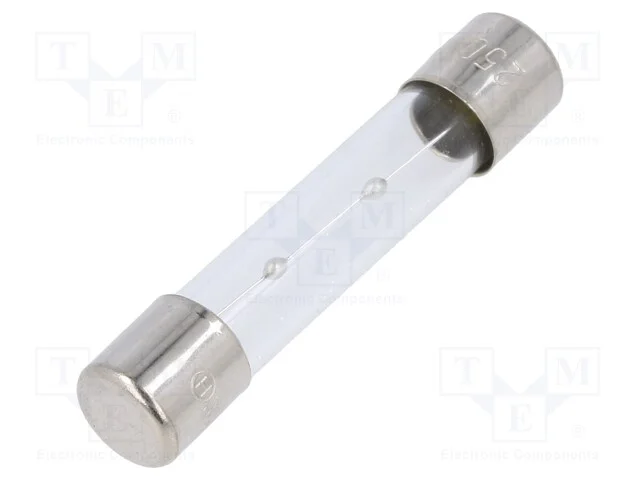 Fusível: Baixa Tensão, Retardado, 5a, 250vac, de Vidro, 6,3x32mm