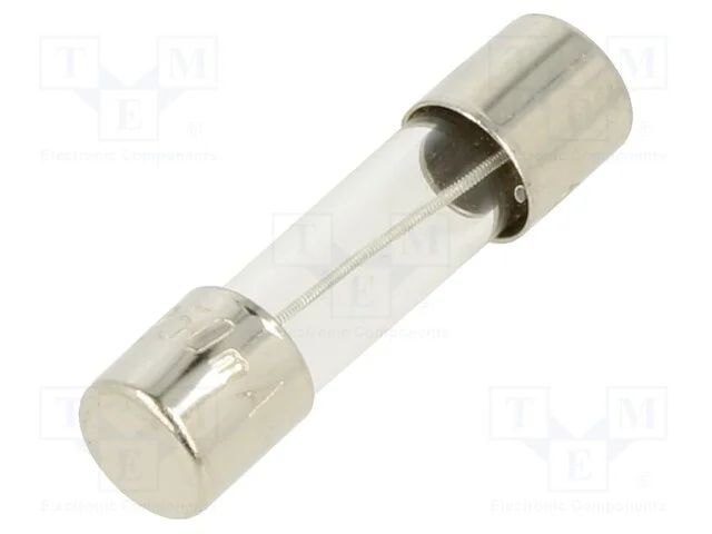 Fusível: Baixa Tensão, Retardado, 250ma, 250vac, de Vidro, 5x20mm