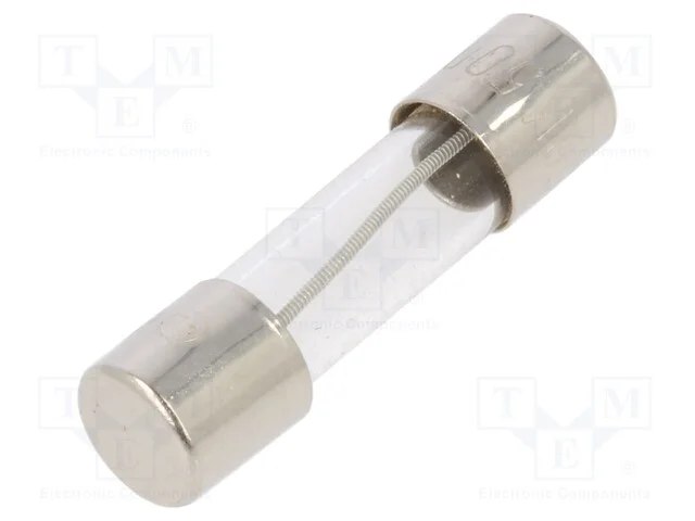 Fusível: Baixa Tensão, Retardado, 500ma, 250vac, de Vidro, 5x20mm