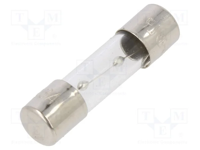 Fusível: Baixa Tensão, Retardado, 6,3a, 250vac, de Vidro, 5x20mm