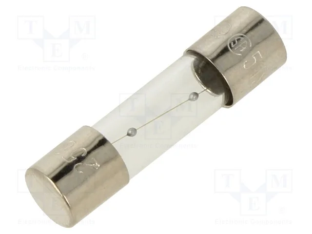 Fusível: Baixa Tensão, Retardado, 630ma, 250vac, de Vidro, 5x20mm