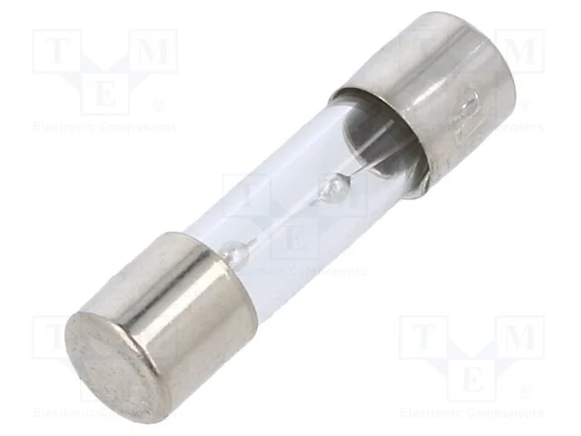 Fusível: Baixa Tensão, Retardado, 6a, 250vac, de Vidro, 5x20mm