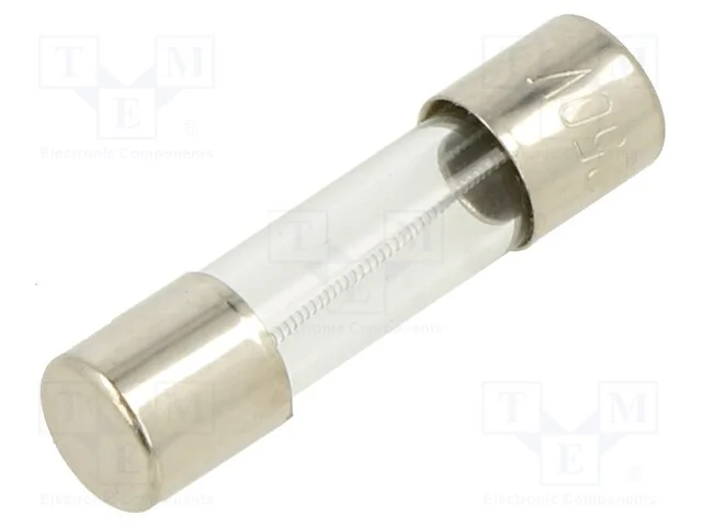 Fusível: Baixa Tensão, Retardado, 100ma, 250vac, de Vidro, 5x20mm