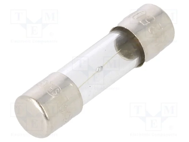 Fusível: Baixa Tensão, Retardado, 1a, 250vac, de Vidro, 5x20mm