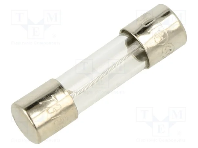 Fusível: Baixa Tensão, Retardado, 315ma, 250vac, de Vidro, 5x20mm