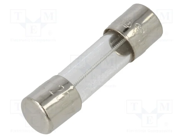 Fusível: Baixa Tensão, Retardado, 500ma, 250vac, de Vidro, 5x20mm