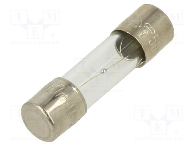 Fusível: Baixa Tensão, Retardado, 800ma, 250vac, de Vidro, 5x20mm