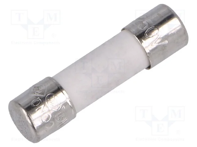 Fusível: Baixa Tensão, Rápido, 5a, 250vac, Cerâmico,Cilíndrico