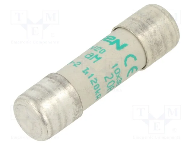 Fusível: Baixa Tensão, Am,Retardado, 20a, 500vac, 10x38mm