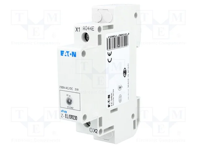Controlador Led, 230vac, 230vdc, para Trilho Din, Cor: Laranja
