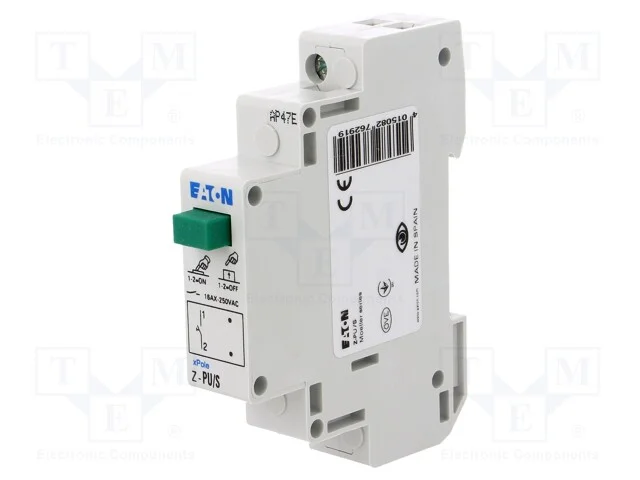 M&oacute;dulo: Interruptor de Press&atilde;o, 250vac, 16a, Ip40, 17,5x90x60mm