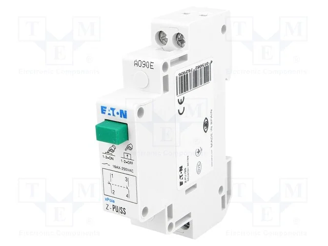 M&oacute;dulo: Interruptor de Press&atilde;o, 250vac, 16a, Ip40, 17,5x90x60mm
