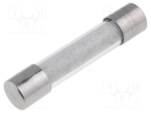 Fusível: Baixa Tensão, Retardado, 6,3a, 250vac, 6,3x32mm, Latão