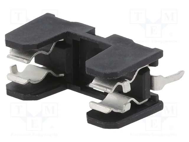 Tomada, fusíveis cilíndricos, THT, 5x20mm, -30÷85.