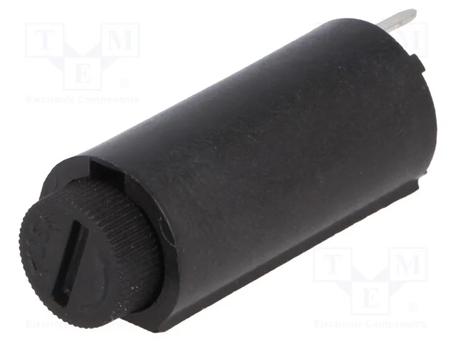 Tomada, fusíveis cilíndricos, THT, 5x20mm, -30÷85.