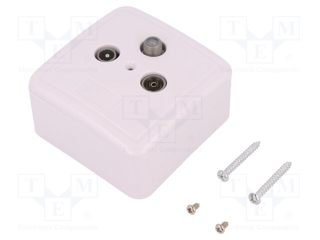 Ficha/Tomada, Concêntricos 9,5mm (Iec 169-2), para Gesso