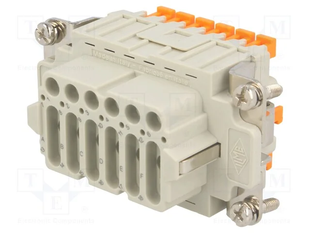 Conector: Hdc, Fêmea, Cdsh, Pin: 18, 18+Pe, Tamanho 57.27, 10a, 400v
