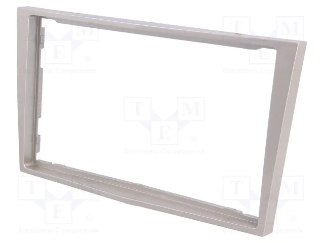 Moldura do rádio, Opel, 2 DIN, bege