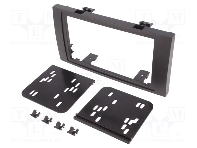 Moldura do rádio, Ford, 2 DIN, antracito