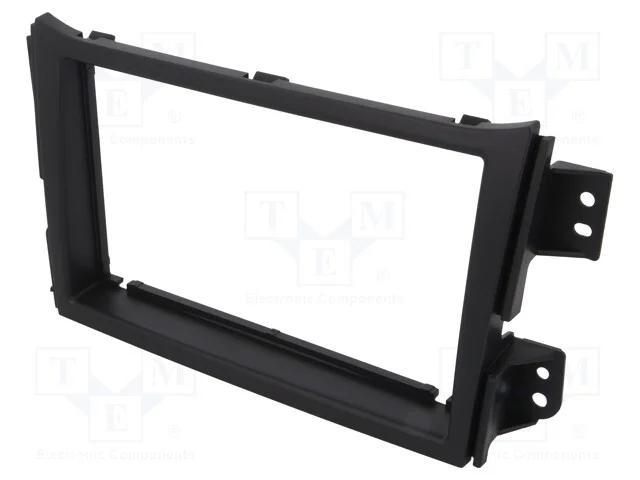Moldura do rádio, Opel,Suzuki, 2 DIN, preta