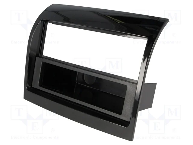 Moldura do rádio, Citroën,Fiat,Peugeot, 2 DIN, pr.